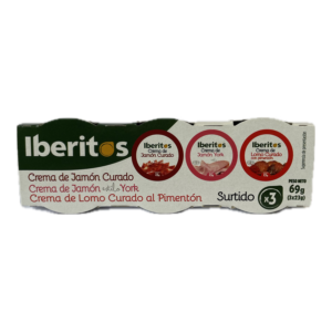 Pack Surtido (jamón, jamón york y lomo) 3x32g - Iberitos