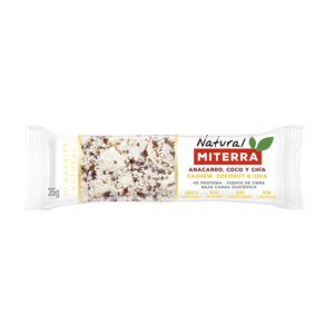 Barrita Anacardo Coco y Chía 15Ud. - Mi Terra