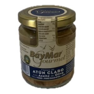 Atún Claro Gourmet En Aceite De Oliva 220gr 12Ud. - Baymar