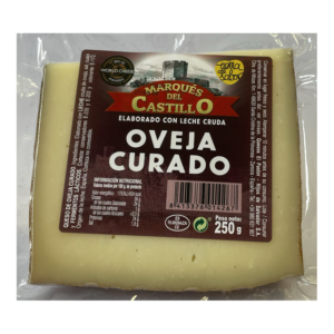 Cuña Queso Oveja Curado 250gr 8Ud. - El Pastor