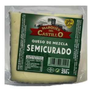 Cuña Queso Semi Curado 250gr 8Ud. - El Pastor