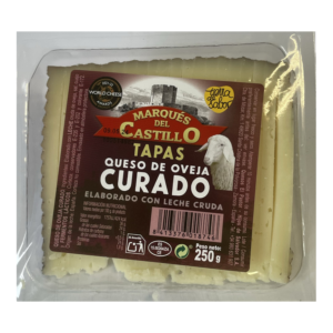 Tapas Curado Oveja 250gr 8Ud. - El Pastor