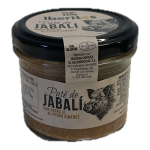 Tarrito Paté Jabalí Al Pedro Ximénez 110gr 6Ud. - Iberitos