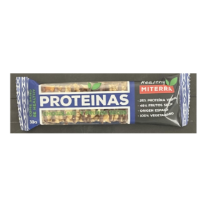 Barrita Proteína Chocolate Frutos Secos 15Ud. - Mi Terra