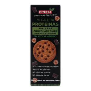 Galletas Proteína Avellana Chocolate 15Ud. - Mi Terra